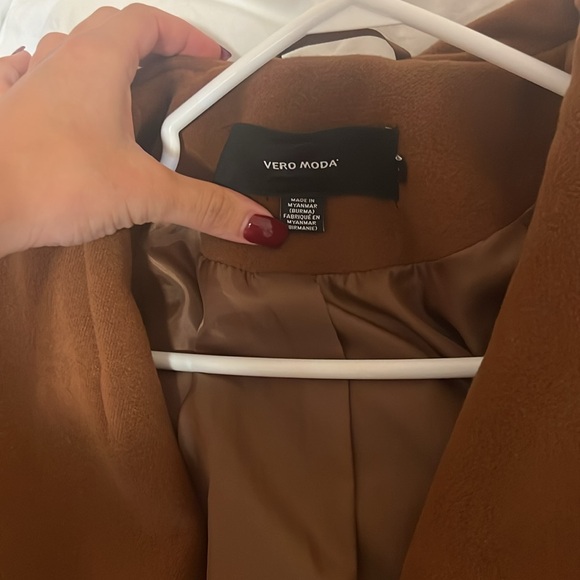 VERO MODA Brown trench coat - Picture 2 of 6